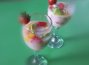 Foto resep ES BUAH SUSU