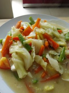 Foto resep Capcay Telur Asin