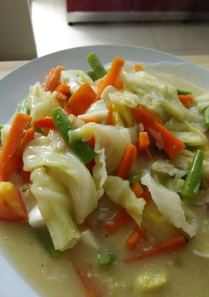 Foto resep Capcay Telur Asin