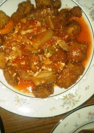 Foto resep Ikan dori tepung saus pedas manis