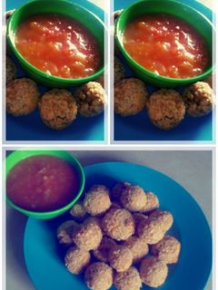 Foto resep Bola Tempe Saus Steak