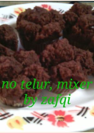 Foto resep Brownies mekar no telur no mixer no oven