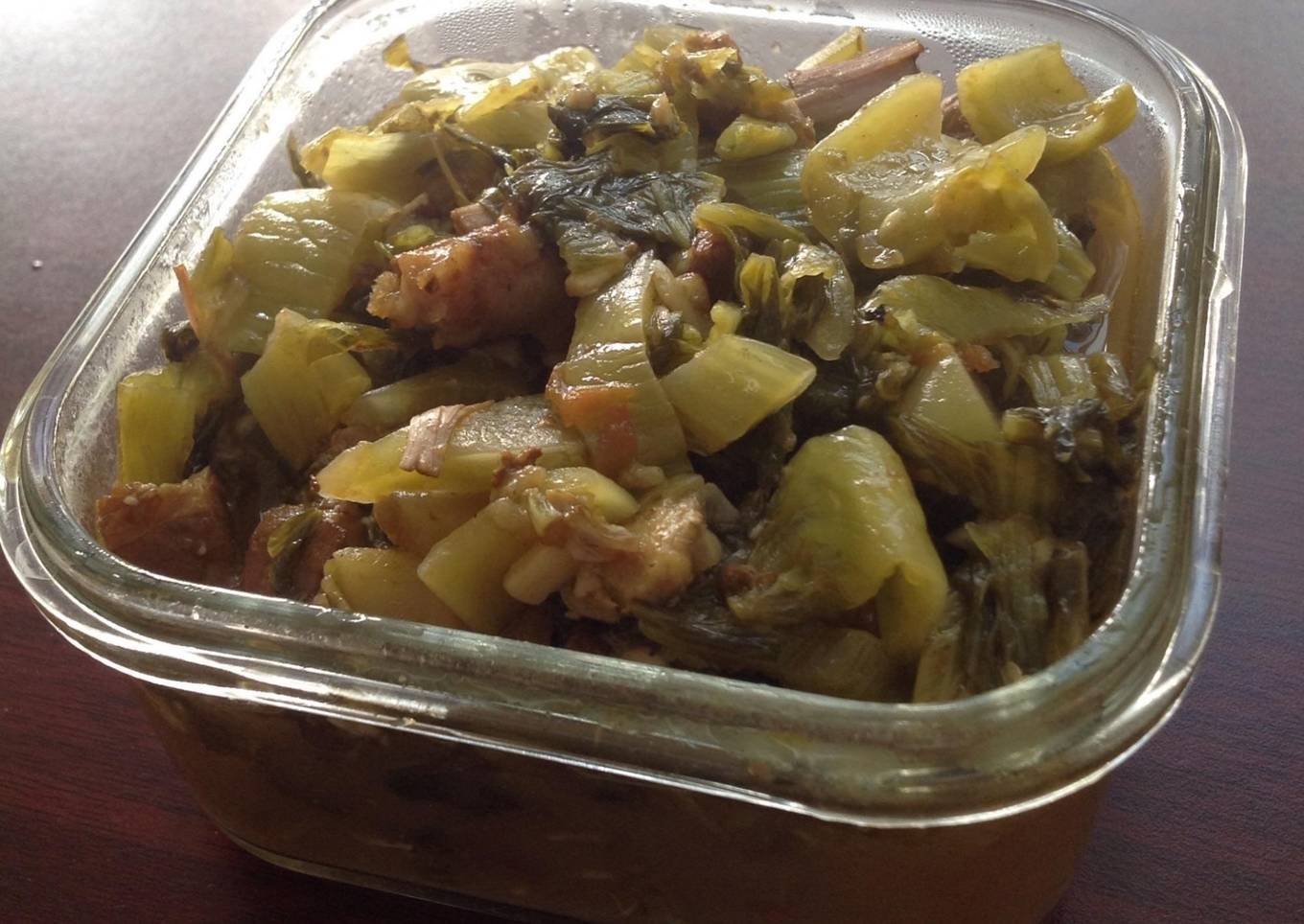 Kiam Chai (Sayur Asin) khas Peranakan (non halal)