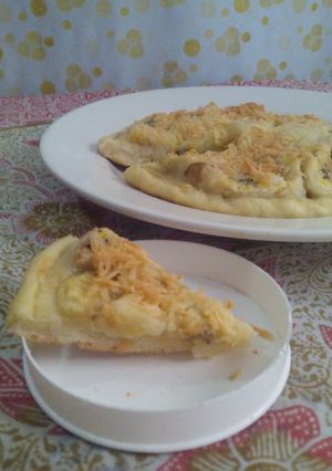 Foto resep Pizza Pisang Keju