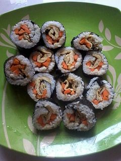 Foto resep Kimbab sederhana
