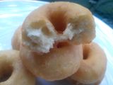 Sweet Potato Eggless Doughnut-> donat ubi tanpa telur