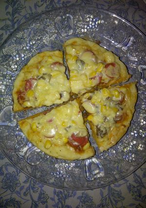 Foto resep pizza kesayangan