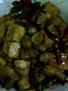 Foto resep Tahu Jamur masak tauco pedas