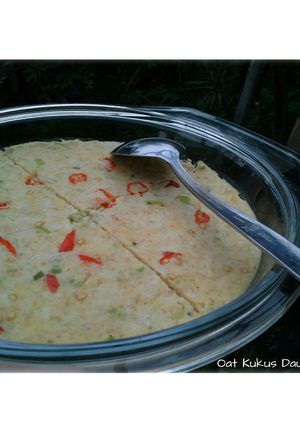 Foto resep Oat Kukus Daun Bawang