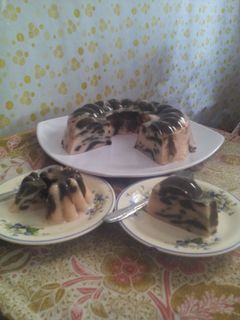 Foto resep Puding Batik