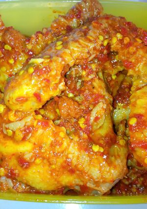 Foto resep Sayap Ayam Setan ulala hottt...