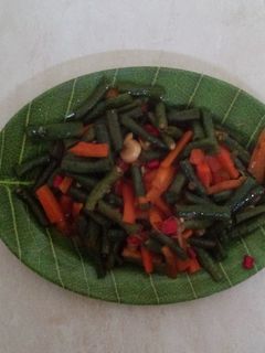 Foto resep oseng kacang panjang mentega