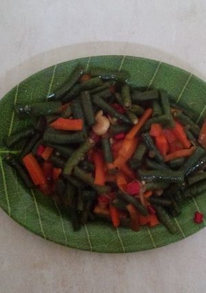 Foto resep oseng kacang panjang mentega