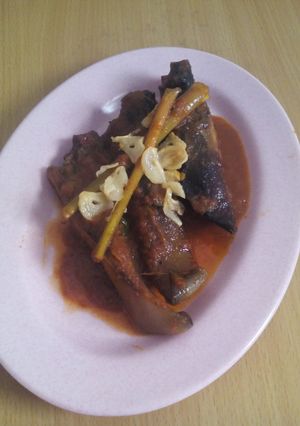Foto resep Pari Asap Bumbu Rujak