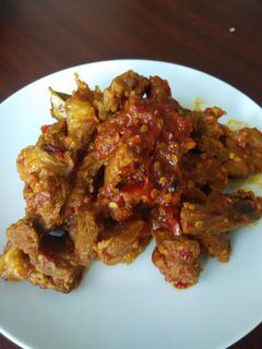 Foto resep Daging Sapi Pedas