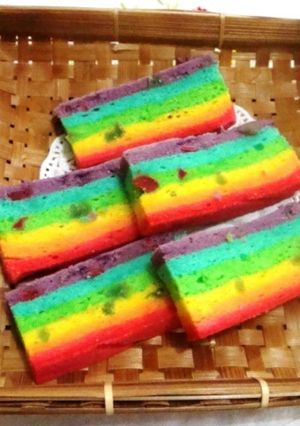 Foto resep Rainbow Kukus