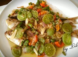 Foto resep Tumis ikan asin peda