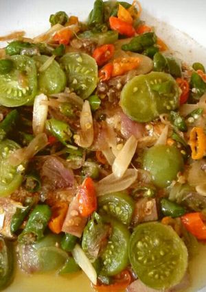 Foto resep Tumis ikan asin peda