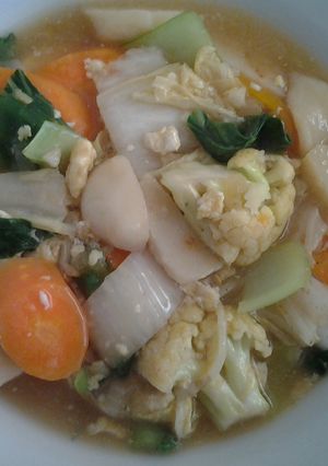 Foto resep tumis sayur sehat