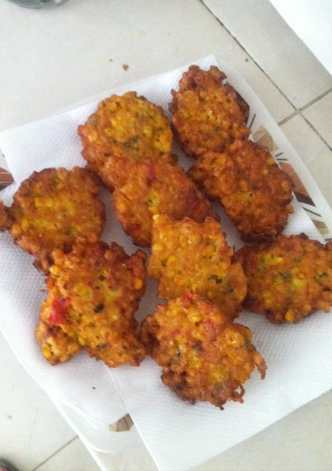 Foto resep Bakwan Jagung Krenyes
