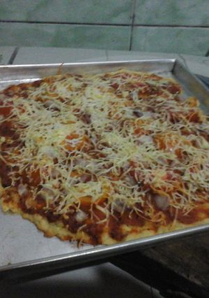 Foto resep pizza ala rumah