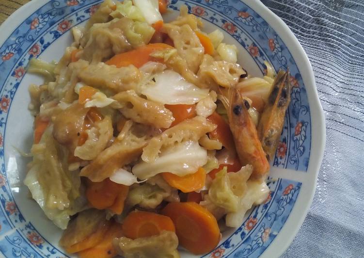 Resep Cah Sayur Cakwe yang Enak