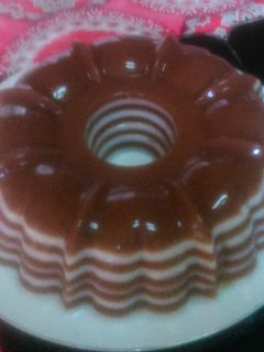 Foto resep Puding Lapis Coklat