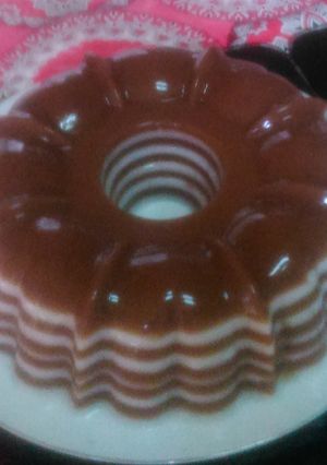 Foto resep Puding Lapis Coklat