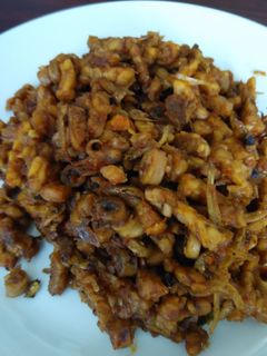 Foto resep Balado Tempe dan Cumi Asin