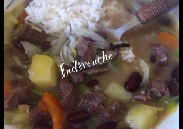 Sop Daging Kacang Merah
