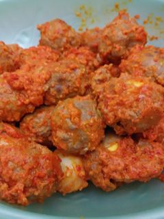 Foto resep Sambal Goreng Bola2 Daging