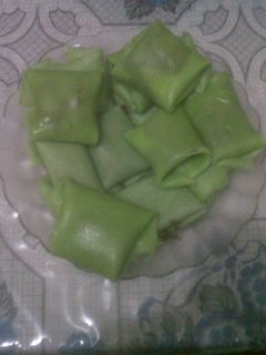 Foto resep pancake salju coklat
