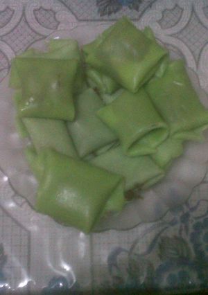 Foto resep pancake salju coklat