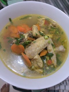 Foto resep Wings Sup kuah Kuning