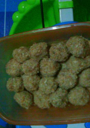 Foto resep Bola kacang hijau keju
