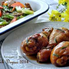 A picture of Ayam Panggang Madu .