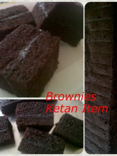 Foto resep BRONKETEM (Brownies Ketan Item)