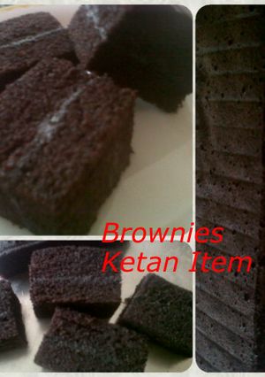 Foto resep BRONKETEM (Brownies Ketan Item)