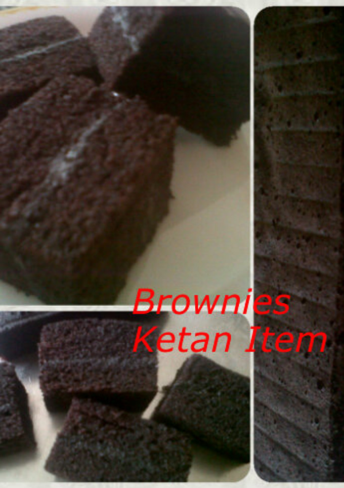 Foto resep BRONKETEM (Brownies Ketan Item)