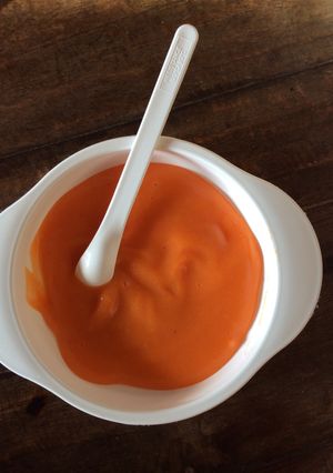 Foto resep Vegetable Garlic Baby Puree (MPASI 7 Bulan)