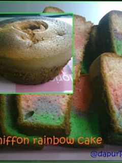 Foto resep Chiffon Rainbow Cake