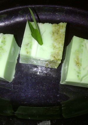 Foto resep Puding Tape Ketan Kelapa Muda Pandan