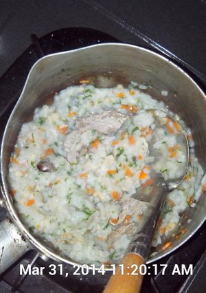 Foto resep bubur campur lezat (7bulan)
