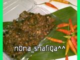 tumis ikan asin pedas cabe ijo