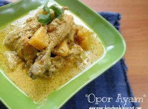 Foto resep "Opor Ayam Nanas" khas Palembang