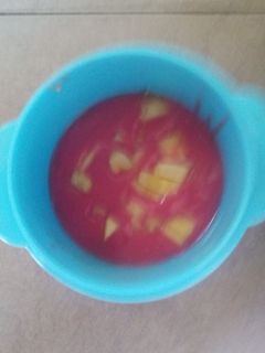 Foto resep jus jambu isi pisang (MPASI 7 bulan)