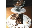 Chocolate Peanut Bar -No bake. prraktis.