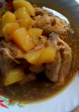 Foto resep bistik ayam versi urang banjar (kal-sel)