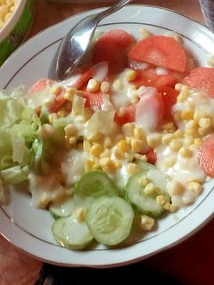Foto resep salad yogma (yoghurt mayonaise)
