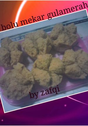 Foto resep bolu mekar gula merah